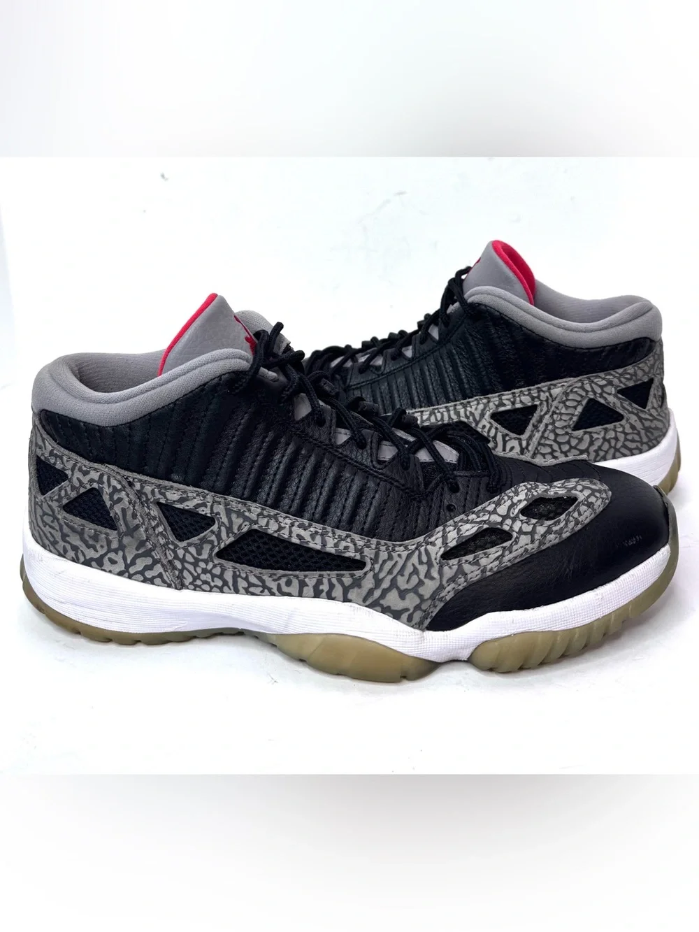 Nike Air Jordan 11 Retro Low IE Black Cement 919712-006 Men’s Size 10.5